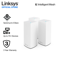 2025 Activity subsidy Linksys Atlas 6: AX3000 Dual Band Mesh WiFi 6 System ( MX2003, 3 Pack ), Wi-Fi