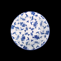 【大同磁器】6.25英吋華夏青花麵碗/2入(台灣製造)