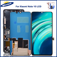 6.47"Original For Xiaomi Mi Note10 LCD Display Touch Screen Assembly Xiao Mi CC9 Pro Display Mi Note 10 Pro Replacement Parts