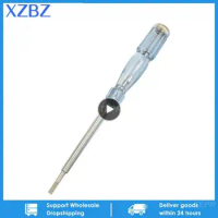 1PCS New 100-500V Test Pen Portable Flat Screwdriver Electric Tool Hand Tool LED Tester Multipurpose Non-contact Circuit