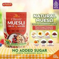 Muesli Fruit and Seed 500 gr - Granolab Muesli