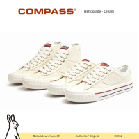 [Original Produk] Sepatu Compass Retrograde High & Low - Cream