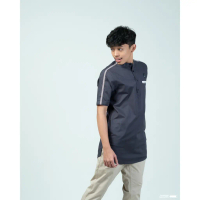 SAMASE BAJU KOKO REMAJA KOKU REMAJA U045 KURTA SYABAB LENGAN PENDEK