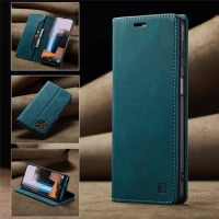 For Samsung Galaxy M53 M33 M13 M32 5G Case Leather Magnetic Flip Cover For Samsung Galaxy M31 M12 M23 Phone Case