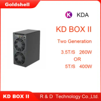 New KDA Miner kd box 2 Goldshell KD BOX II Kadena box miner 5T 400W srever Silent miner better goldshell kd box pro miner