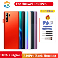 AAA Quality 100% Ori Back Housing Replacement for HUAWEI P30 Pro Back Cover Battery Glass with Camera Lens adhesive Sticker