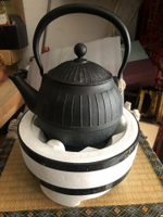 日本回流白泥碳爐電陶爐圍爐煮茶碳火煮茶爐