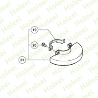 WHEEL GUARD ASS'Y for HITACHI G10SF5 G10SR3 G10ST G10SN 331076 Power Tool Accessories Electric tools part