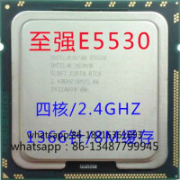 Original Intel Xeon Xeon E5530 quad-core CPU 2.4GHz 1366-pin can be connected to X58