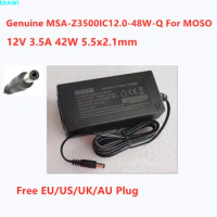 Genuine MOSO MSA-Z3500IC12.0-48W-Q 12V 3.5A 42W 5.5x2.1mm AC Switching Power Adapter For Power Supply Charger