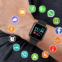 For Xiaomi Apple D20 Pro Waterproof Smart Watch Men Women Y68 Blood Pressure Heart Rate Monitor Sport Bluetooth Smartwatch