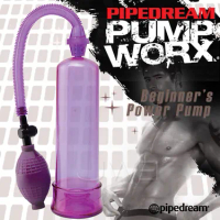 美國進口PIPEDREAM．PUMP WORX系列-真空助勃器-Beginners Power Pump(紫)