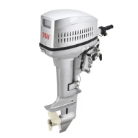 20hp electric boat engine 96V 15kw Low Noise Brushless Outboard Motor