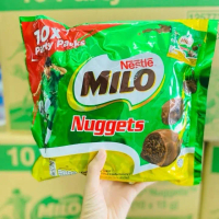 MILO Nuggets แสนอร่อย ช็อคโกแลตไมโล ราดเคลืบไมโล