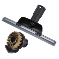 For Karcher SC2 SC3 SC4 SC5 CTK10 CTK20 Window Nozzle Scraper Round Brush For Steam Cleaner Mirrors Moisture,Cleaning