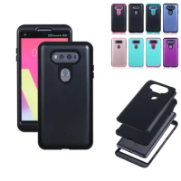 3in1 Hybrid Heavy Duty Protection Silicone Shock Absorber Protective Hard Case Cover for LG V20