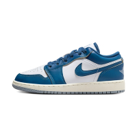 NIKE AIR JORDAN 1 LOW SE 男休閒鞋 運動鞋 土耳其藍白-FN5214141