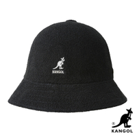 KANGOL-BERMUDA 鐘型帽 - 黑色