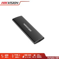 Hikvision Portable SSD 128GB 512GB External SSD 1TB Disk Drive 256GB SSD USB3.1 Type-C Solid State Disk replace hdd