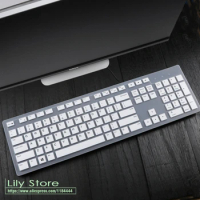 Silicone Keyboard Cover Skin For Dell Inspiron Desktop OptiPlex 3050 5250 Kb216 3459 3277 3475 3670 5477 7777 3264 All in One PC