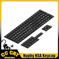 Nuphy Nsa Keycaps Fuel Injection Radium Engraving Translucent Custom Keyboard Keycap Custom Large Ch