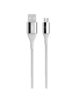 สายชาร์จ Micro USB (1.2 เมตร, สีเงิน) รุ่น F2CU051BTSLV