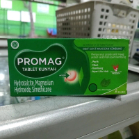 Promag Tablet Kunyah isi 3 strip (30 tablet) Obat sakit Maag dan Kembung