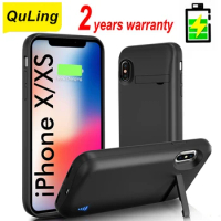10000Mah For iPhone X XR XS XS Max Battery Charger Case Power Bank Power Case For iPhone X XS Max Battery Cases