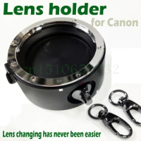 Fast Lens Changing Equipment Lens Flipper Double Dual Lens Holder for Sony A7R3 A7R4 A7R2 A7R A7M3 A7M4 A7M2 DSLR camera Lens