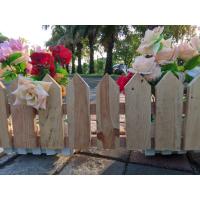 Ready Pagar Dekorasi pelaminan tinggi 30cm panjang 100cm pagar taman pagar tanaman pagar Playground