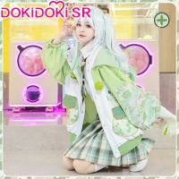 IN STOCK Nahida Doujin Cosplay Game Genshin Impact DokiDoki-SR Doujin Costume Cosplay Nahida Coat Casual Wear Cosplay Costume