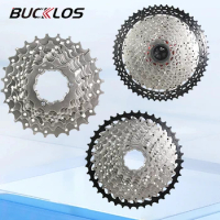 BUCKLOS MTB Cassette 8/9/10/11/12 Speed Bicycle Freewheel 32/36T/40T/42T/46T/50T/52T Sprocket HG Structure Flywheel for SHIMANO