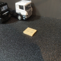 Pellet Wood Mini Pelapik Kayu Pallet 1/64 Diorama Diecast Wood Brown Hotwheels 1:64 Scale Miniature