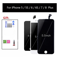 หน้าจอ LCD, สำหรับ iPhone 6, 7, 8, 6s Plus, 7, 8 Plus, และ iPhone 5, 5S, 5C, 5se, จอ LCD Touch Scree
