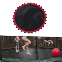 Trampoline Pad Jumping Cloth Sturdy Lightweight Reusable Round Jumping Pad Jumping Mat for Exercise Workout Kids