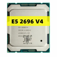 Xeon CPU E5-2696V4 SR2J0 2.20GHz 22-Cores 44 threads 55M LGA2011-3 E5-2696 V4 processor E5 2696V4 E5 2696 V4