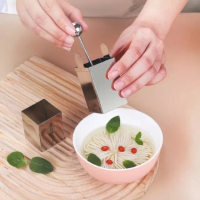 【刀削豆腐】304不鏽鋼菊花豆腐絲刀模具(DIY手作 豆腐切塊器 烘焙 切丁 奶油 分塊 味噌湯 豆腐料理 廚房)