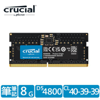 Micron 美光 Crucial NB-DDR5 4800 8G 筆記型 RAM 內建PMIC電源管理晶片 CT8G48C40S5