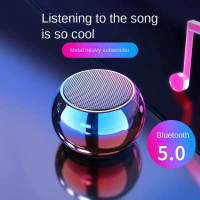Colorful Wireless Bluetooth Speaker Mini Small Speaker High Volume Outdoor Portable Small TWS Small