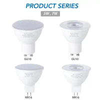 Bulb GU10 LED Lamp 220V Spotlight Bulbs 6 12 leds Lampara Led 240V GU 10 Bombillas Led MR16 gu5.3 Lampada Spot light 5W 7W Ampul