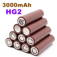 100% brand new original HG2 18650 3000mAh battery 18650 HG2 3.7V discharge 20A dedicated to HG2 power rechargeable batteries