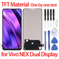 TFT Material Front LCD Screen and Digitizer Full Assembly (Not Supporting Fingerprint ldentification) for Vivo NEX Dual Display