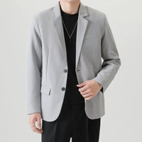 內地直送 - 高品質休閒西服男韓版潮流痞帥氣小西裝上衣港風潮牌單西外套