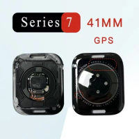 For Apple Watch Series 7 Back Cover Battery Door Glass Housing S7 41mm 45mm With Circuit GPS / LTE Version