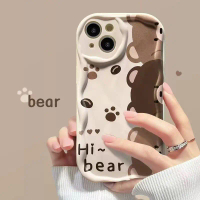 Cracker Bear สำหรับ iPhone 11 / 12/13/14 / 15/16/17เคสโทรศัพท์ promax เลนส์รวมทุกอย่าง 6p7p8px / xs 