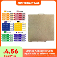 Đế xây dựng và bề mặt PEI cho Bambu Lab X1/P1P/P1S, tấm thép lò xo PEI hai mặt có kết cấu; phụ kiện 