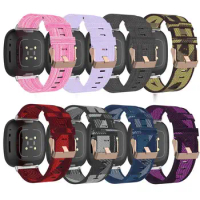 Nylon Loop Strap for Fitbit Versa 3 4 Smart watch Replacment Watchband Sport Bracelet for Fitbit Sense 2 band Correa