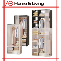 Wardrobe Clothes Self Assembly Wardrobe Living Multifunctional Clothes Rack Large Capacity Clothes R