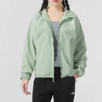 【The North Face】北臉 外套 女款 運動外套 防風外套 W NEW ZEPHYR WIND JACKET 綠 NF0A7WCPI0G