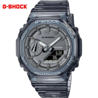 G Shock Watches for Men GA2100 Sports Digital Watch Multi-functional Outdoor Shockproof LED Dial Dual Display